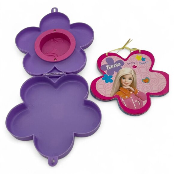 Barbie Secret Diary Flower-Shaped Purple & Pink Case For Kids - Picture 8 of 10